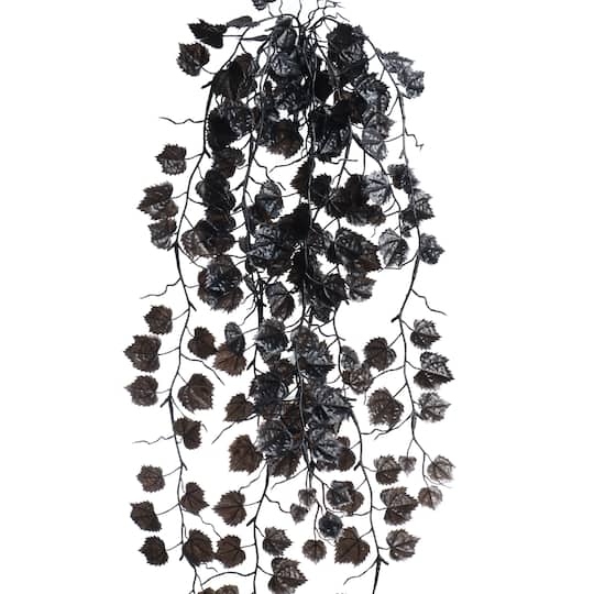 26" Black Grape Leaf Bush by Ashland®
